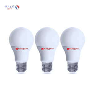 Offer 3 El Sewedy Bulbs 12 Watts White Lighting