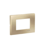 Schneider Electric Frame Cover   3 Holes   Beige