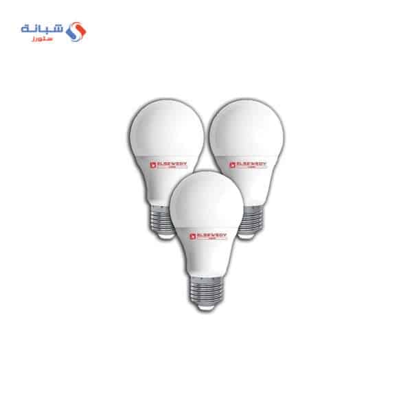 Shabana elsewedy a set of incandescent lamp 3 pieces 9 watt white