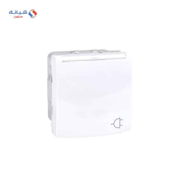 shabana Schneider Type C Electric Socket Outlet With Cover White-x1