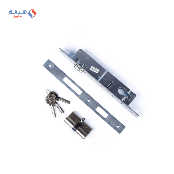 Shabana Ahram Alumetal Mortise Door Lock With Cylinder 3 Padlock Keys 20 mm Gold x1 1