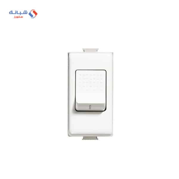 Shabana Bticino Matix Airconditioner Electric Switch White 1