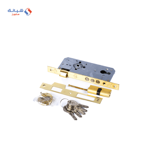 Shabana Daf Turkey Mortise Door Lock With Cylinder 5 Dimple Keys Gold 1