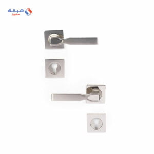 Shabana Doganlar Turkey Door Handle Set With Cylinder 4 Pcs Nickel Matt 235