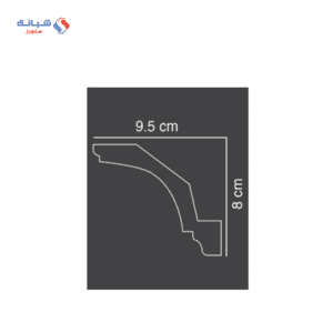 Shabana Futec Cornices 020 8 CM x 9 5 CM MultiColorx1 1