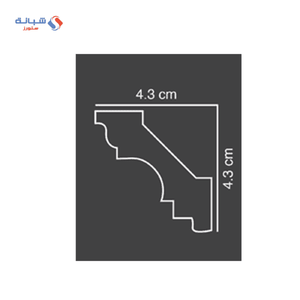 Shabana Futec Cornices 057 4 3 CM x 4 3 CM MultiColorx1 1