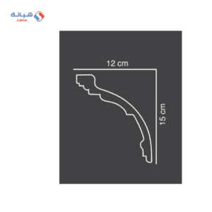 Shabana Futec Cornices 066 15 CM x 12 CM MultiColorx1 1