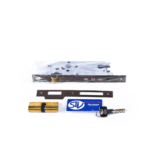 Stv Italian Door Lock With Cylinder 5 Keys   Oxide