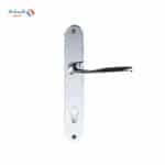 Shabana Sicuro Door Handle Set 2 Pcs Chrome Metallic