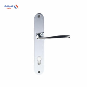 Shabana Sicuro Door Handle Set 2 Pcs Chrome Metallic