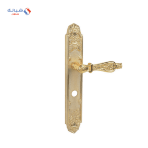 Shabana Stores Saracosta Italy Door Handle Set 2 Pcs Gold