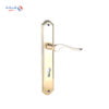 Shabana Stores Sicuro Door Handle Set 2 Pcs Gold
