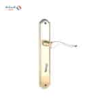 Shabana Stores Sicuro Door Handle Set 2 Pcs Gold