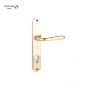 Shabana Stores Sicuro Door Handle Set 2 Pcs Gold Matt