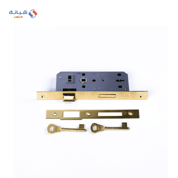 Shabana Wehold Turkey Mortise Door Lock With Cylinder 2 Keys Gold 1