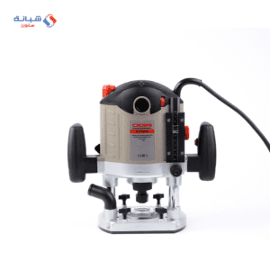 Shabana stores Crown Router 2100 Watt 12 MM Beige Black