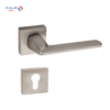 Rosette Door Handle Set Doganlar Radya Turkish – Nickel Matt