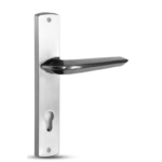 Dognlar Linea Door Handle Set Turkish  Nickel Matt