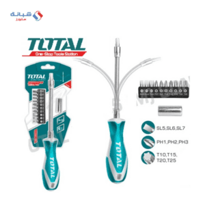 shabana stores TOTAL TOOLS 12 Pcs Flexible shaft screwdriver
