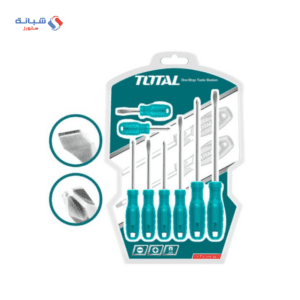 Shabana stores Total screwdriver set 8 pieces plastic hand
