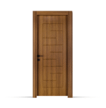 باري وود باب خشب داخلى كود Wpc 402 بنى محمر