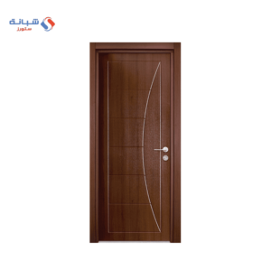 باب داخلى كود 110 بنى - مقاس 80 سم