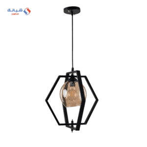 Black Single Luminous Pendant K-1006