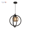 Black Single Luminous Pendant  K-1008