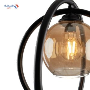 Black Single Luminous Pendant  K-1008