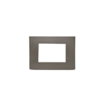 بتشينو شاسيه وش مفاتيح كهرباء   3 فتحة   فضي