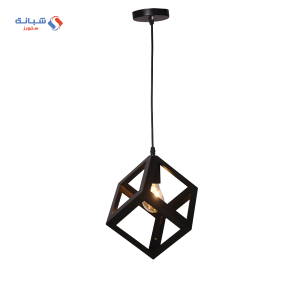 Luminous Pendant Black Cube