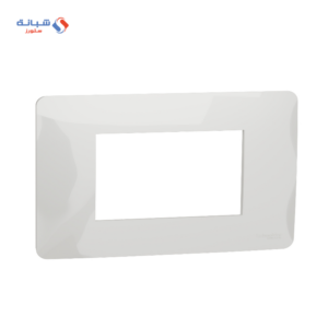 Schneider Plastic Cover Frame 3 Modules-white