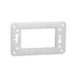 Schneider Electric 3 Hole Frame Plastic Chassis   White