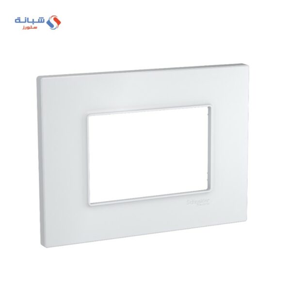 Schneider Cover Frame 3 Slot Allegro White