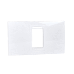 شنايدر وش بلاستيك ١ فتحة ابيض