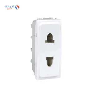 Schneider Plug Socket On The European System White