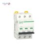 Schneider Triple Switch Miniature Circuit Breaker 32 Amps 6 K White