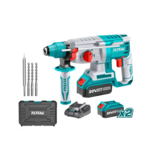 Total Drill 20 Volt Battery + 2 Batteries + Charger + Bag