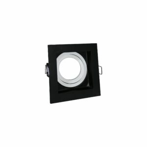 Spot 1 Metal Eye, Black Submersible Square, White Ring