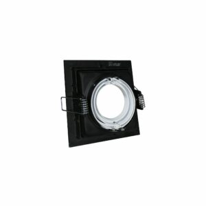 Spot 1 Metal Eye, Black Submersible Square, White Ring