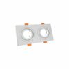 Spot 2 Eye Rectangular Flat White