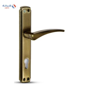 Cylinder Door Handle Set - Yellow Oxide