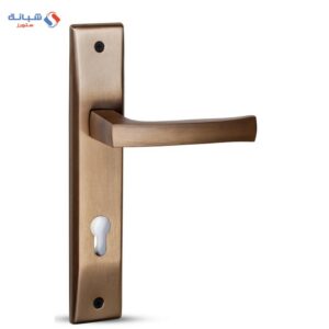 Al-ahram Cylinder Door Handle Set - Antique Bronze