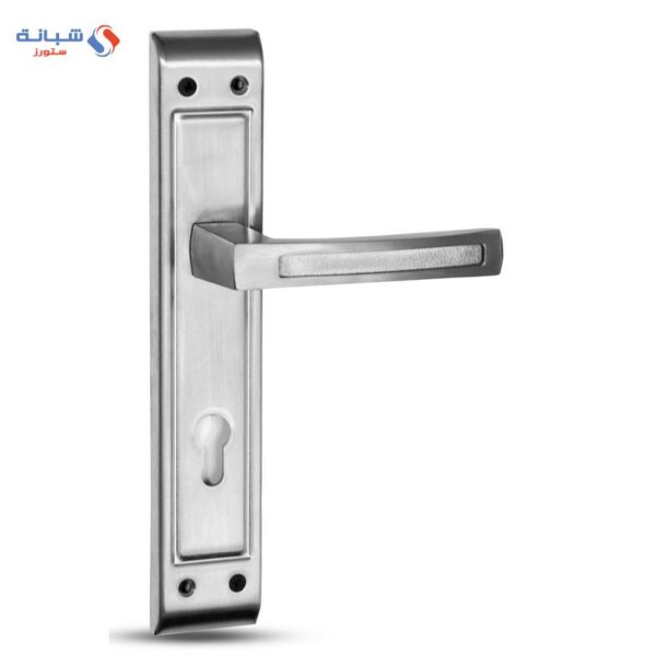 Al-ahram Cylinder Door Handle Set - Matt Nickel