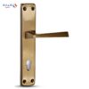 Al-ahram Door Handle Set - Antique Gold