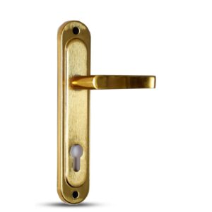 Comex Queen Cylinder Door Handle Set - Gold