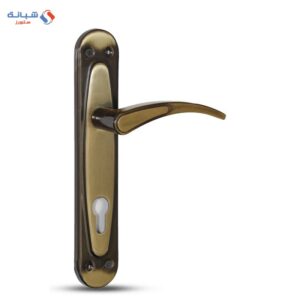 Comex Riccardo Cylinder Door Handle Set- Yellow Oxide