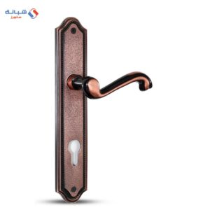 Comex Sandy Cylinder Door Handle Set - Red Oxide