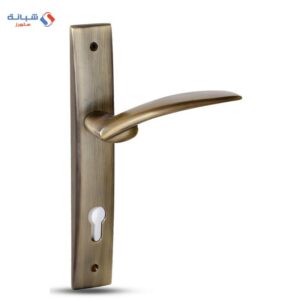 Cylinder Door Handle Set- Yellow Oxide