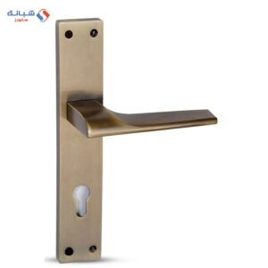 Cylinder Door Handle Set- Yellow Oxide
